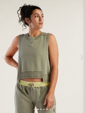 FP Movement By Free People  Intercept Tank top in olive green Size S